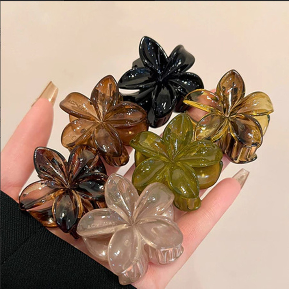 Vintage Fashion Ai - 6Pcs/set Vintage Amber Leopard Print Color