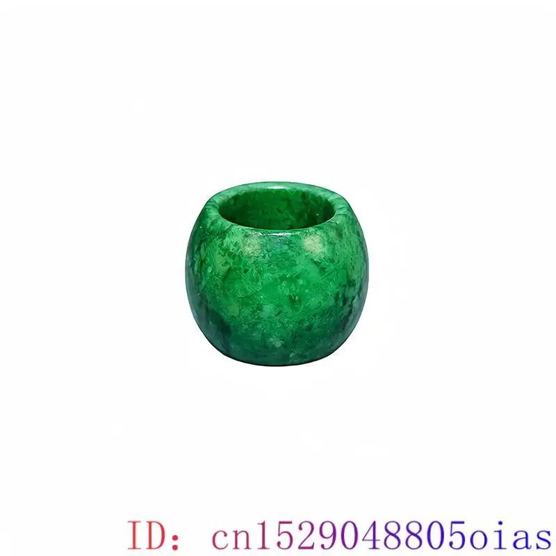 22mm Green Real Jade Rings for - Vintage Fashion Ai 评论和价格