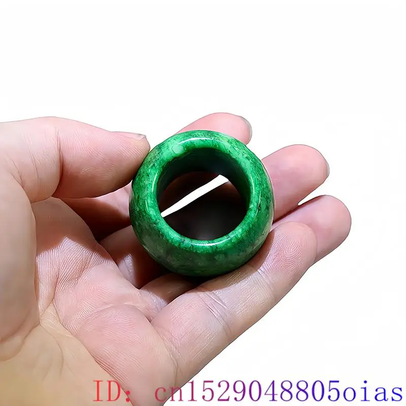 22mm Green Real Jade Rings for - Vintage Fashion Ai 评论和价格