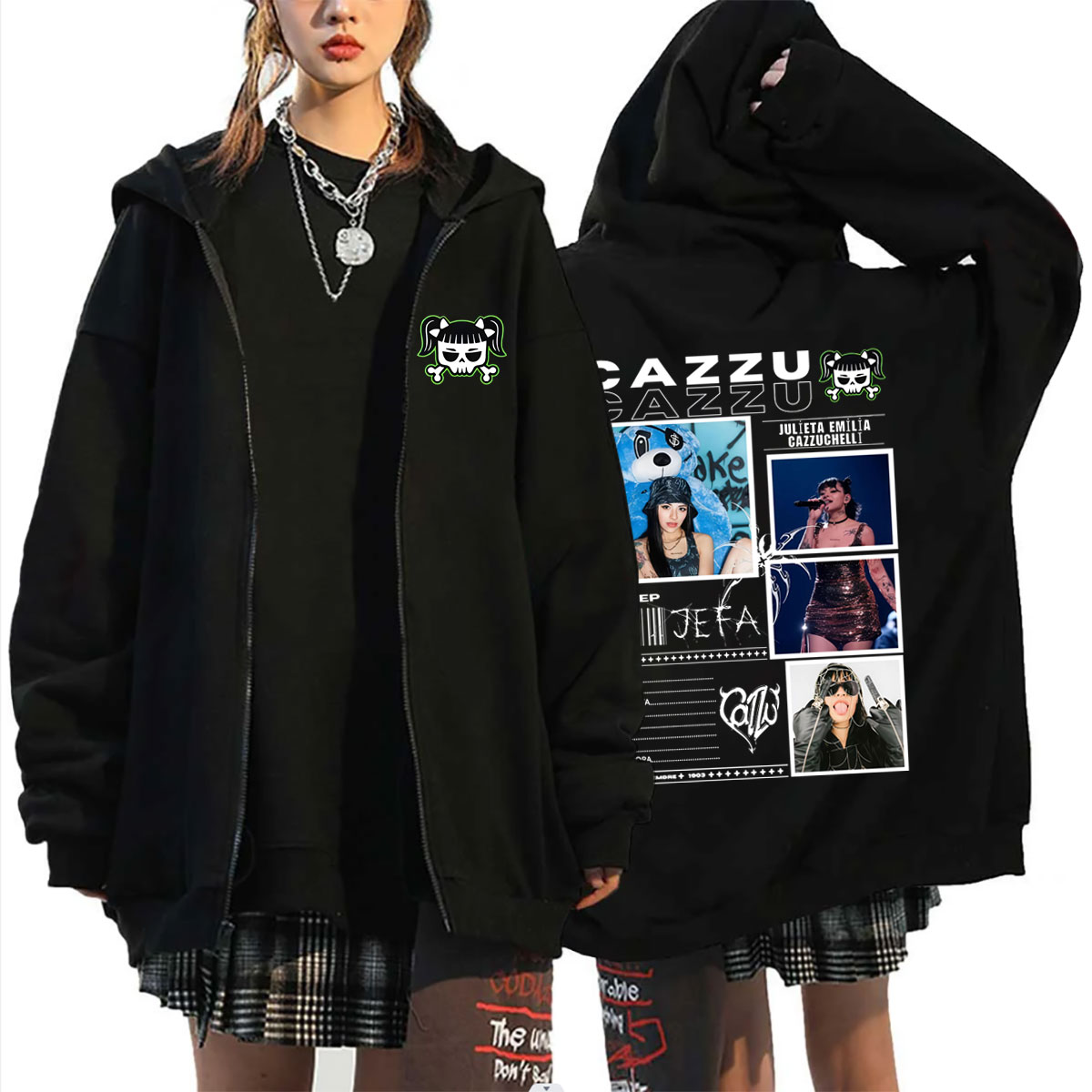 Hot Sale Latin Trap Cazzu Zipp - Vintage Fashion Pop Up 评论和价格
