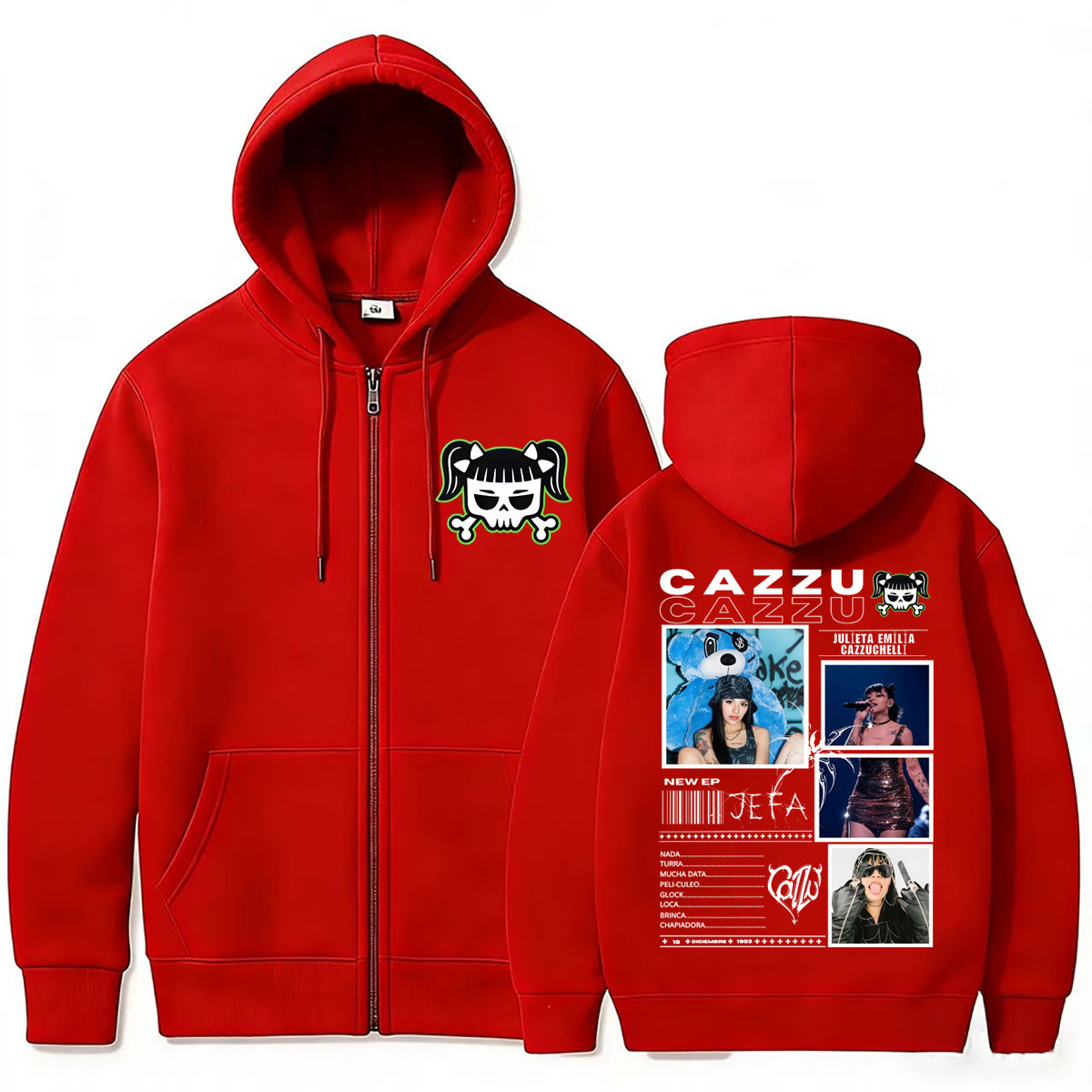 Hot Sale Latin Trap Cazzu Zipp - Vintage Fashion Pop Up 评论和价格