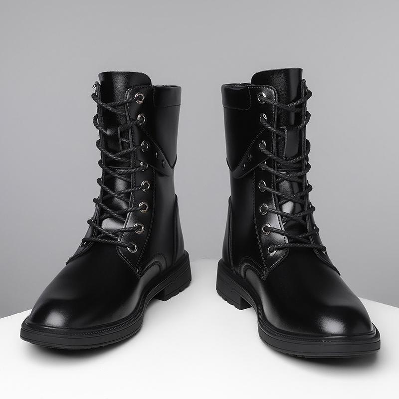 Men Fashion Boots New Arrival  - Vintage Fashion Plus Size 评论和价格