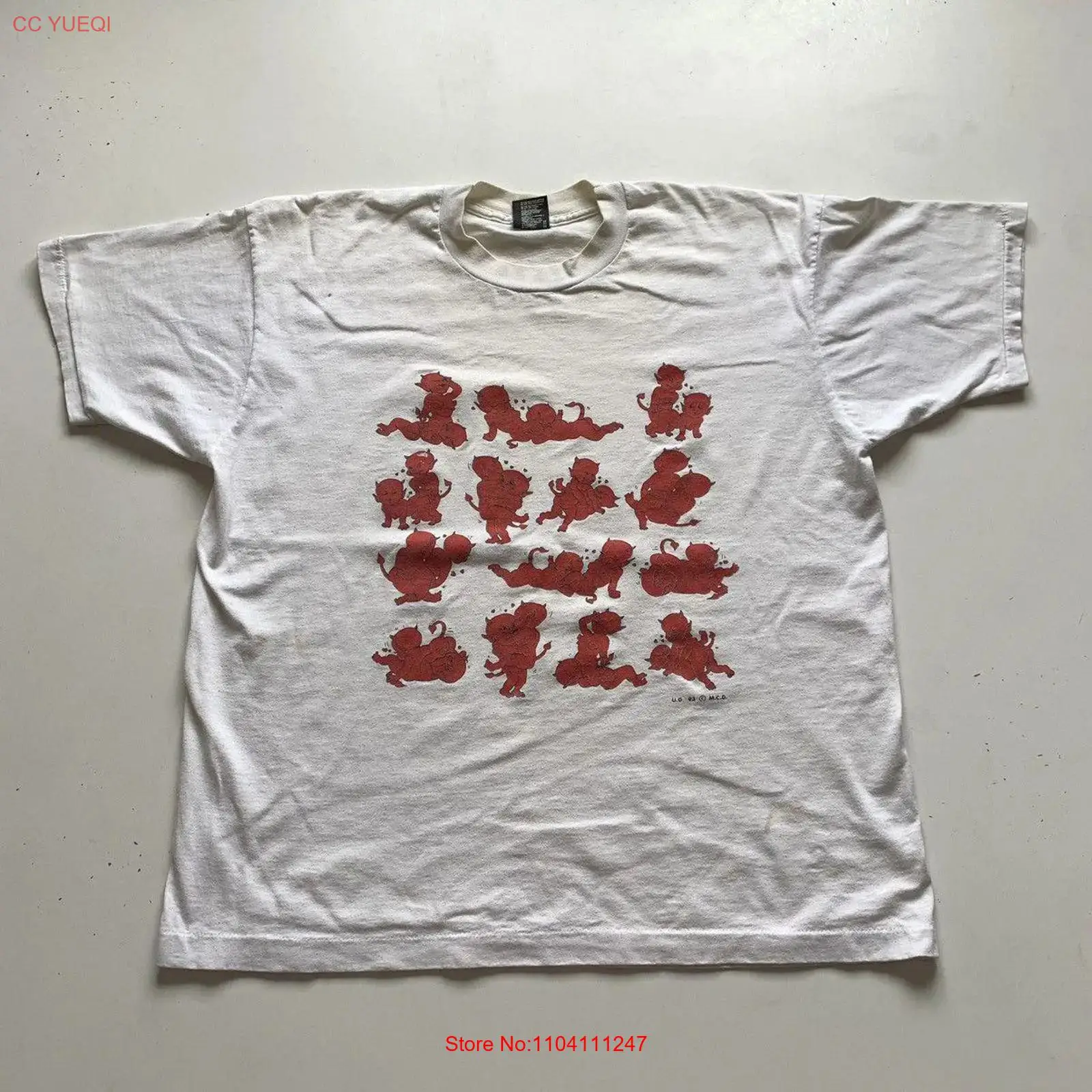 Vintage 1990s Devil Sex Funny  - Vintage Fashion Victim Shirt 评论和价格