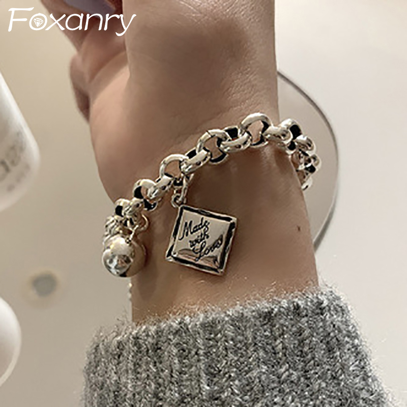 FOXANRY English Letter Tag Pun - Vintage Fashion Labels 评论和价格