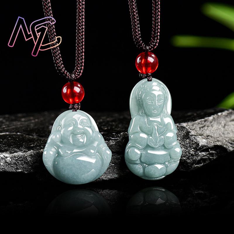 Myanmar Jadeite Guanyin Buddha - Vintage Fashion 评论和价格