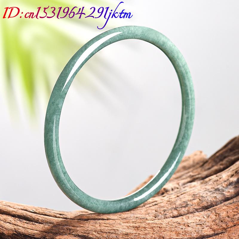 Natural Burmese Jadeite Bracel - Vintage Fashion 评论和价格