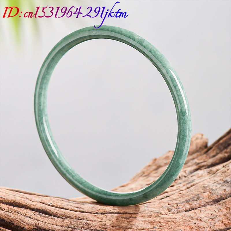 Natural Burmese Jadeite Bracel - Vintage Fashion 评论和价格