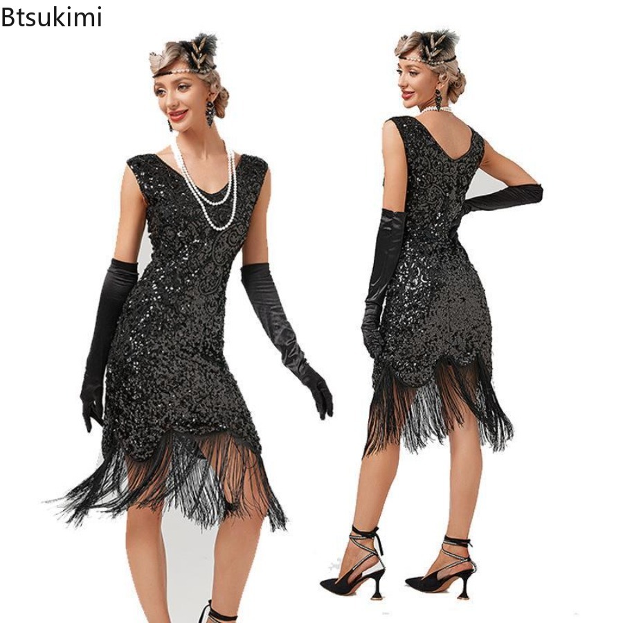 Women 1920s Vintage Flapper Fa - V Vintage Fashion 评论和价格