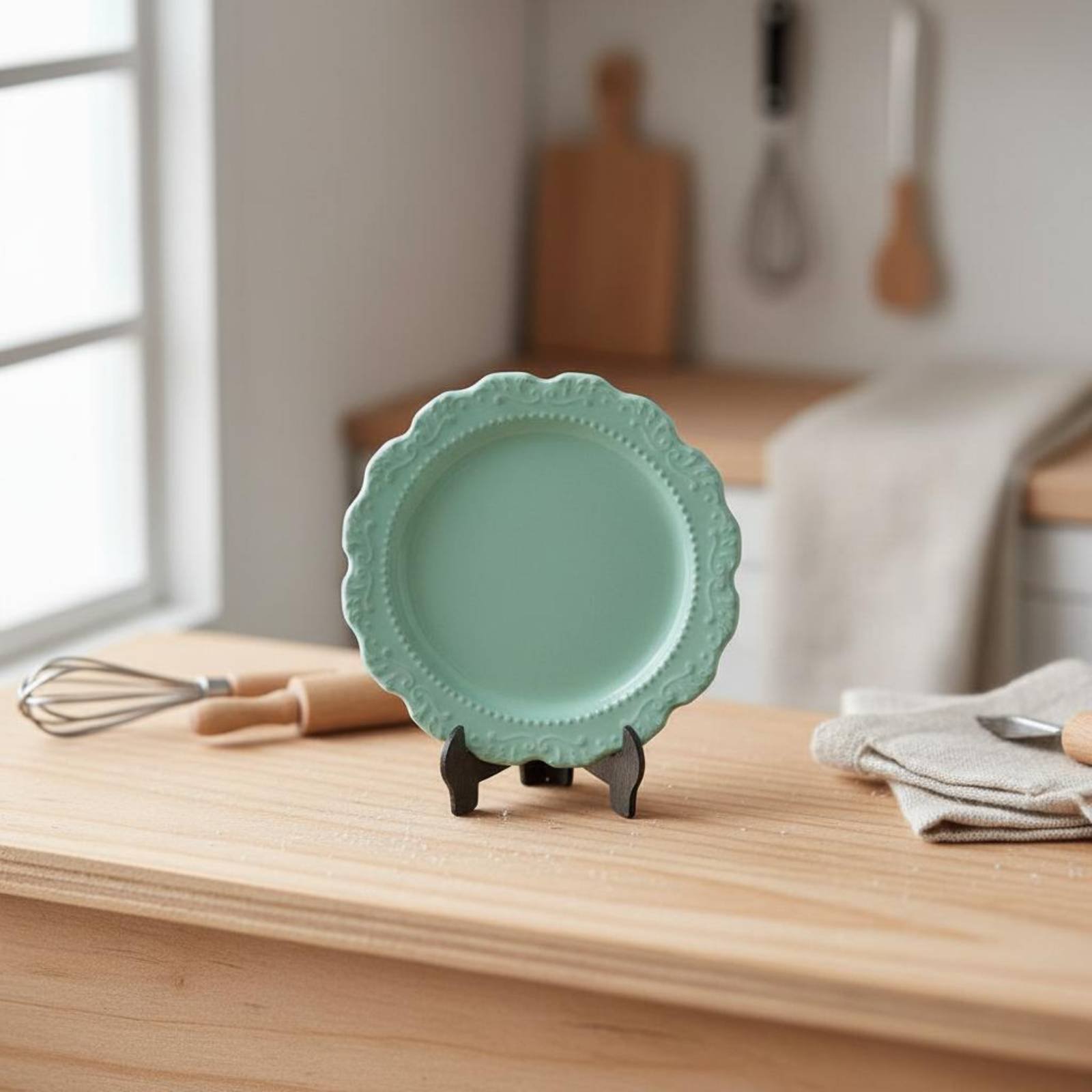 Miniature Dinner Plate Decorat - Vintage Fashion Plates Toy 评论和价格