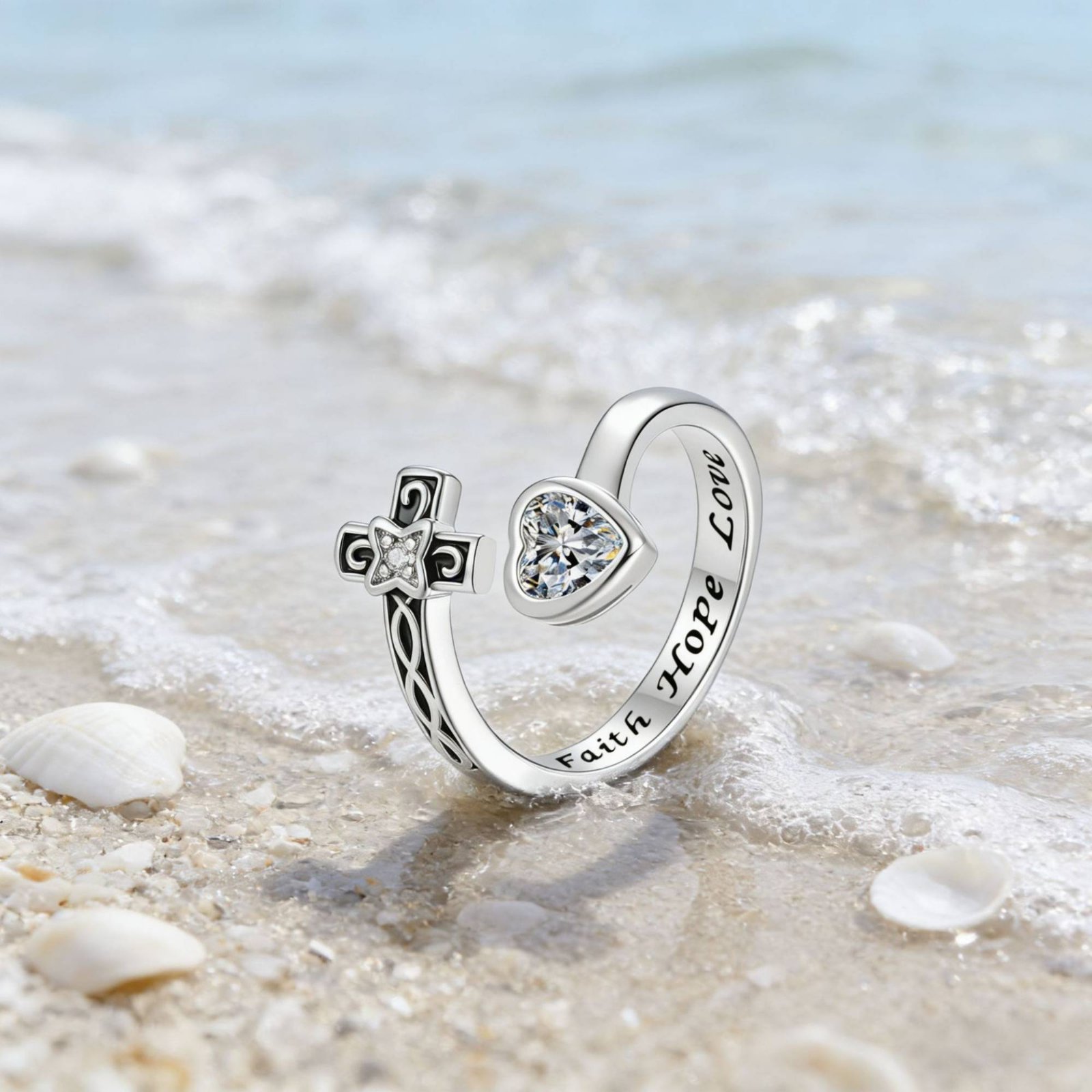 Adjustable Cross Rings Meaning - Vintage Fashion Meaning 评论和价格