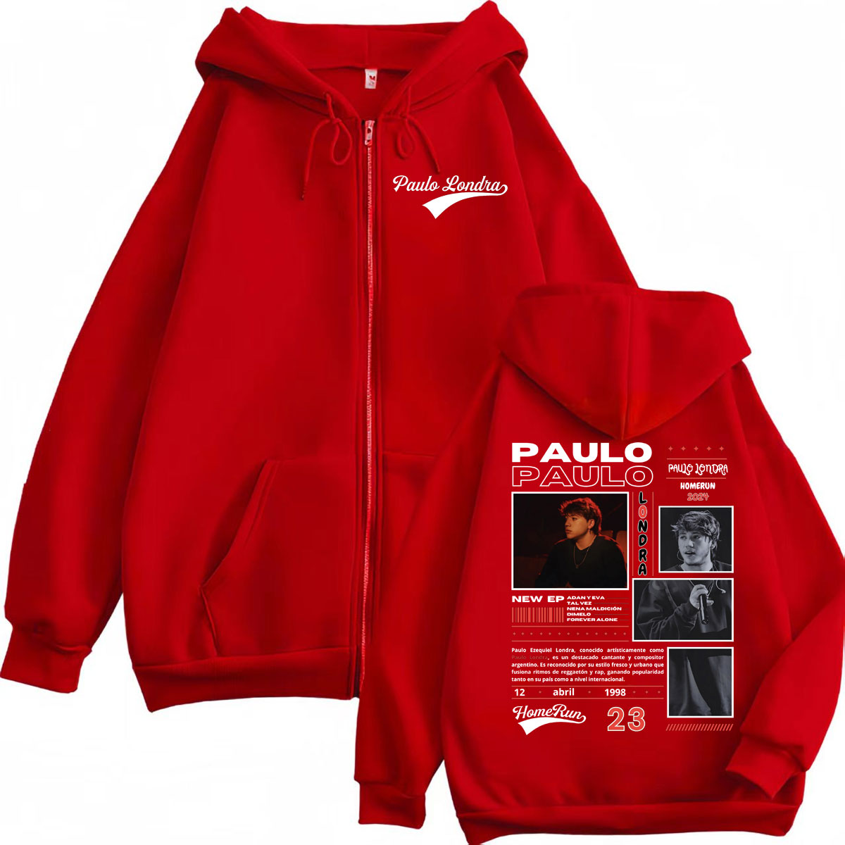Rapper Paulo Londra Homerun Al - Vintage Fashion Pop Up 评论和价格