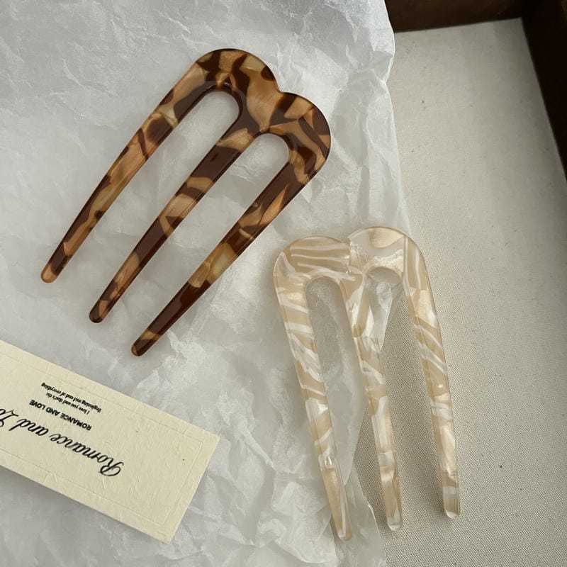 8CM French Hair Pins for Women - Vintage Fashion Ai 评论和价格