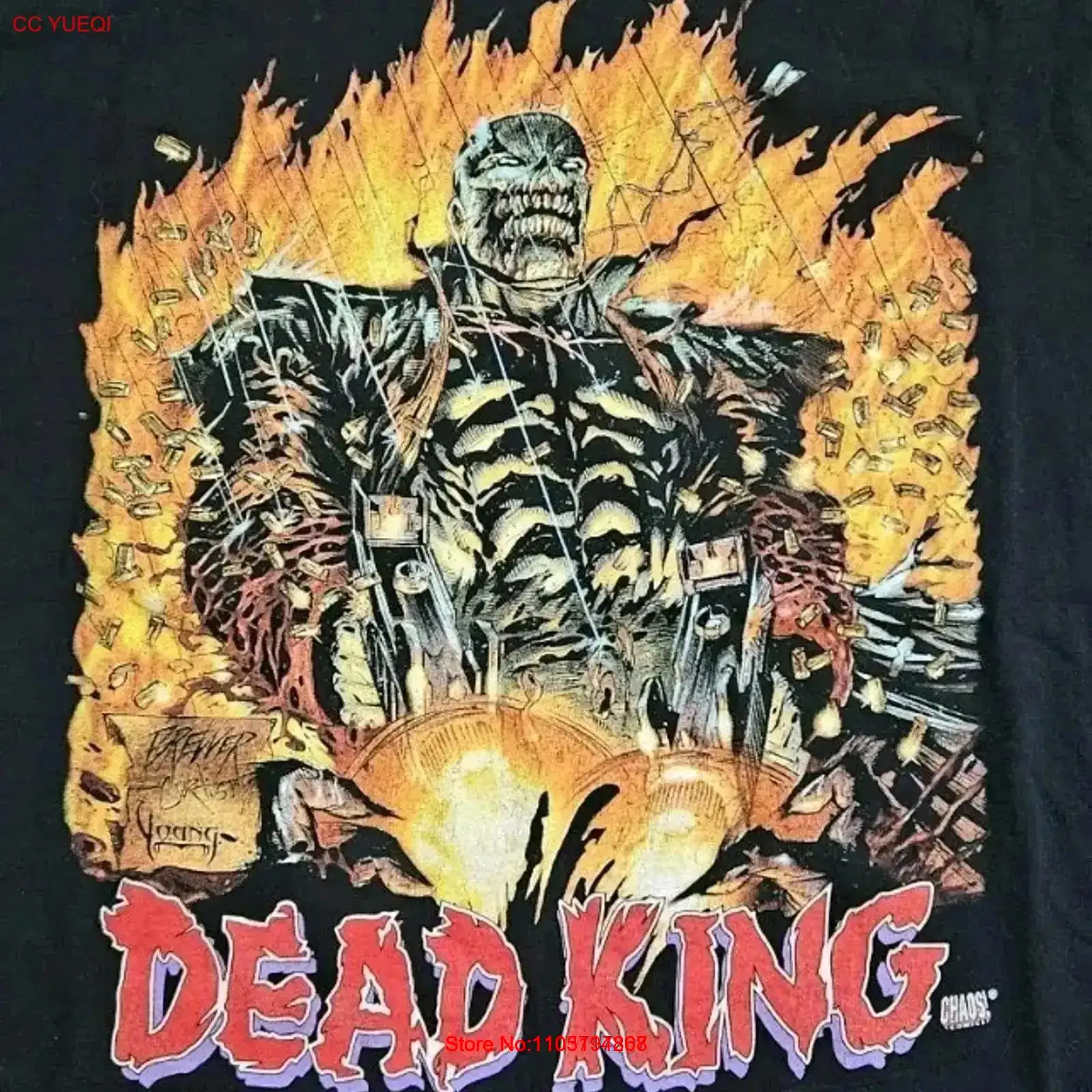 Vintage 90s Choas Comics Dead  - Vintage Fashion Victim Shirt 评论和价格