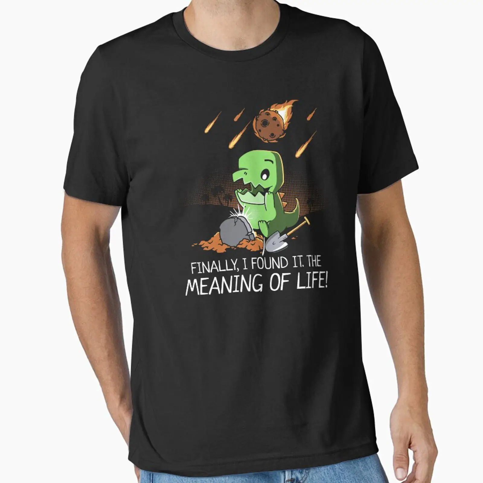 Funny Dinosaur Meaning of Life - Vintage Fashion Meaning 评论和价格
