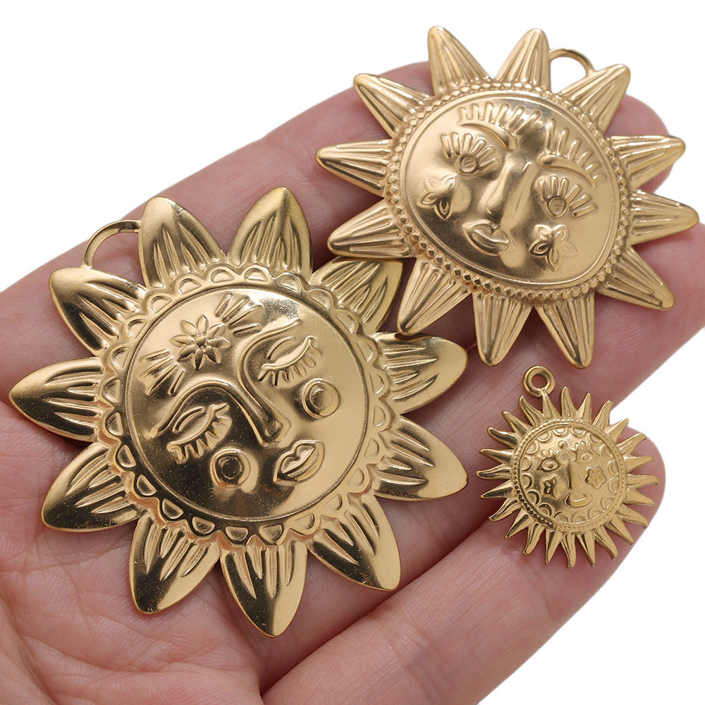 5pcs PVD Gold Charms Stainless - Vintage Fashion Tumblr 评论和价格
