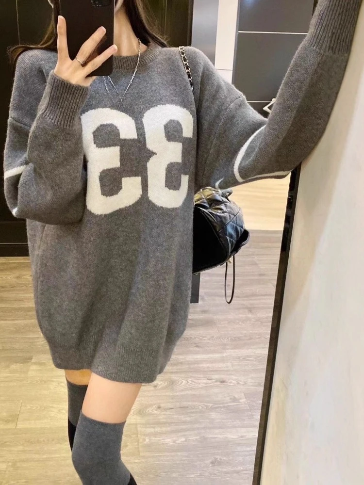 Y2K Vintage Knitted Sweater Wo - Vintage Fashion For Women 评论和价格