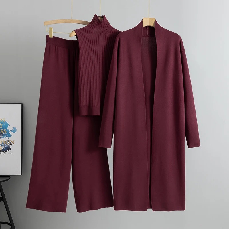 Spring Autumn 3 Piece Women Ca - Vintage Fashion Postcards 评论和价格