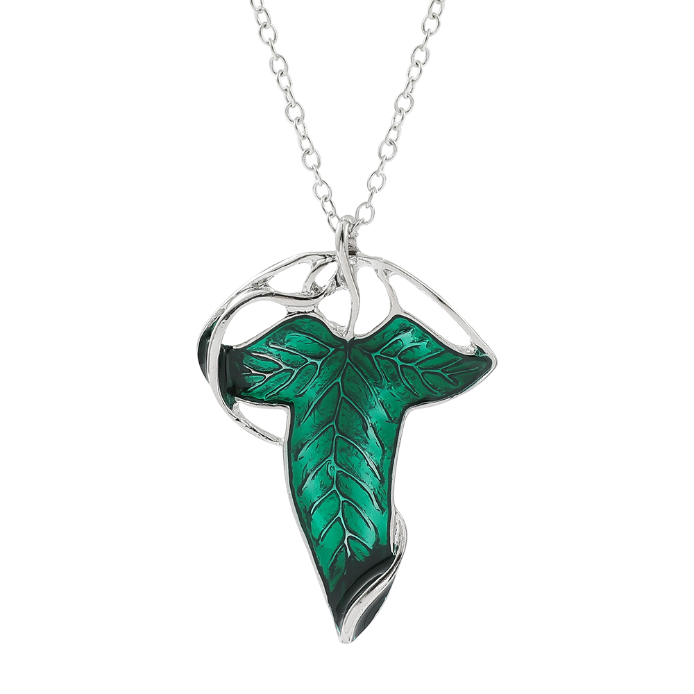 Vintage Green Leaf Pendant Nec - Vintage Fashion Tumblr 评论和价格