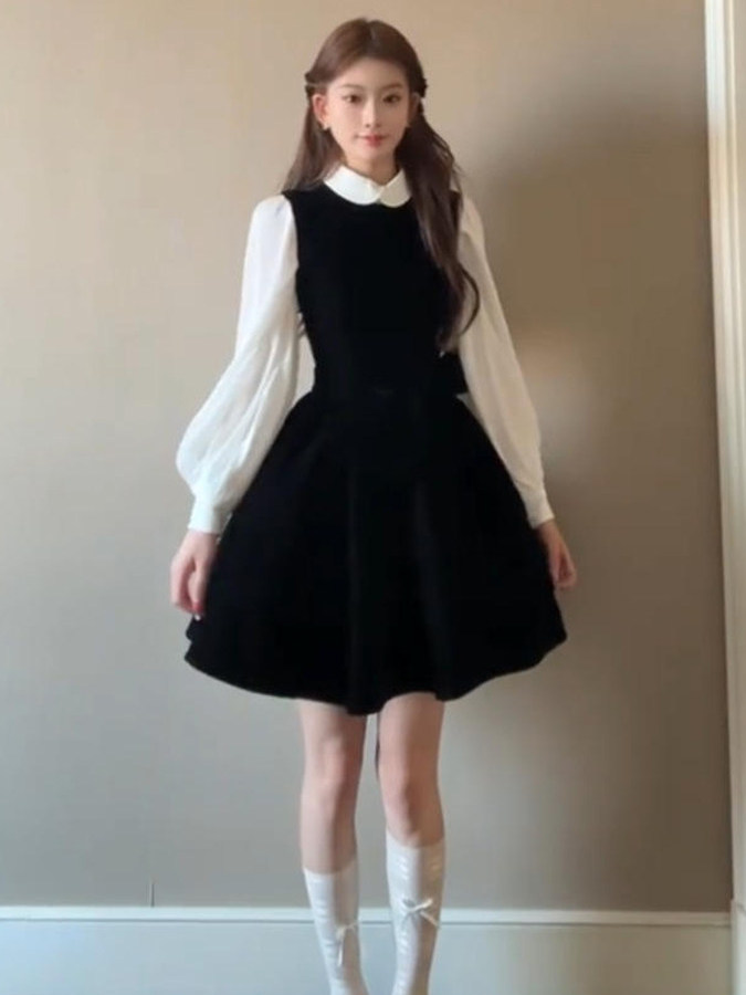 plus Size Hepburn Style Shirt  - Vintage Fashion Plus Size 评论和价格