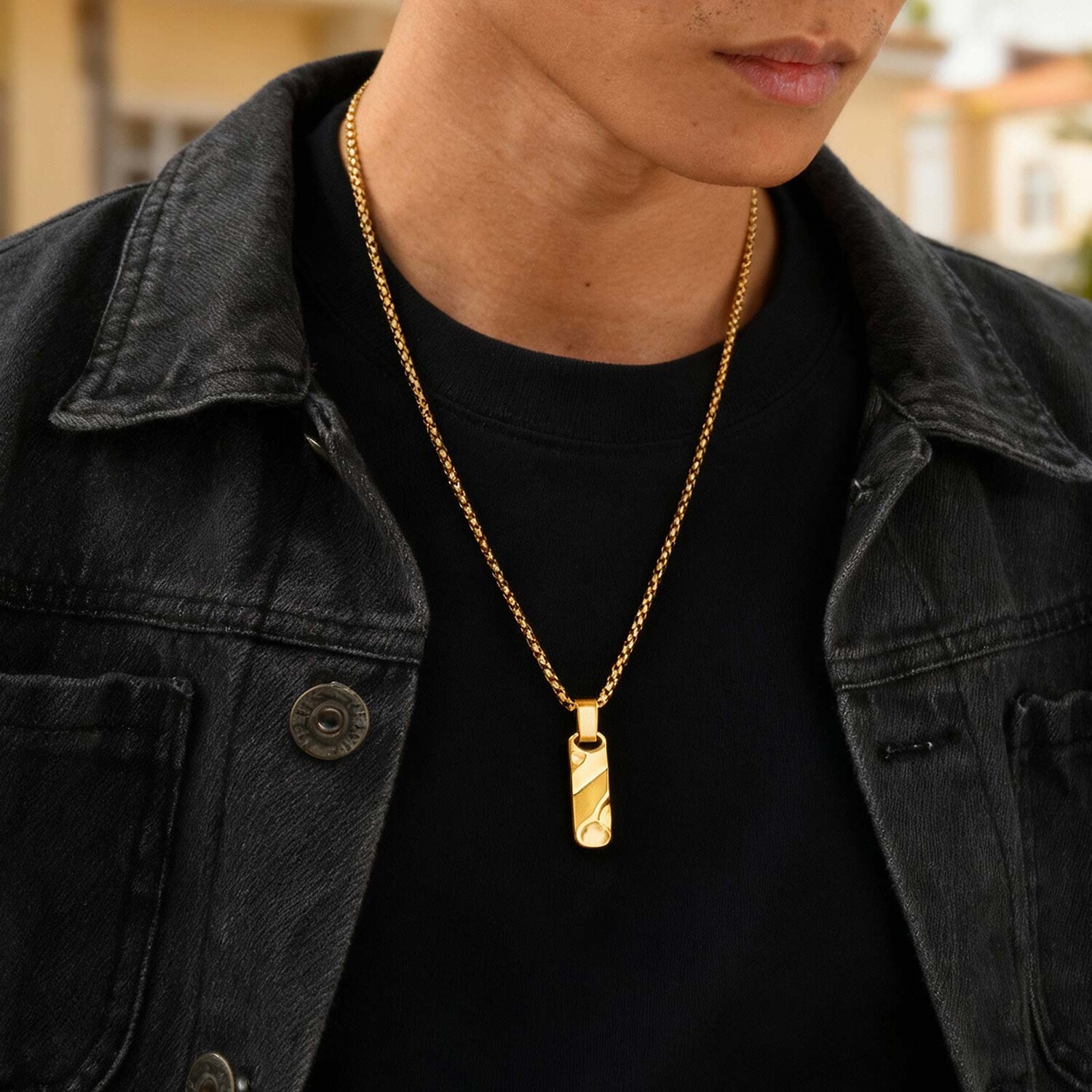 Small Dogtag Pendant Necklaces - Vintage Fashion Labels 评论和价格