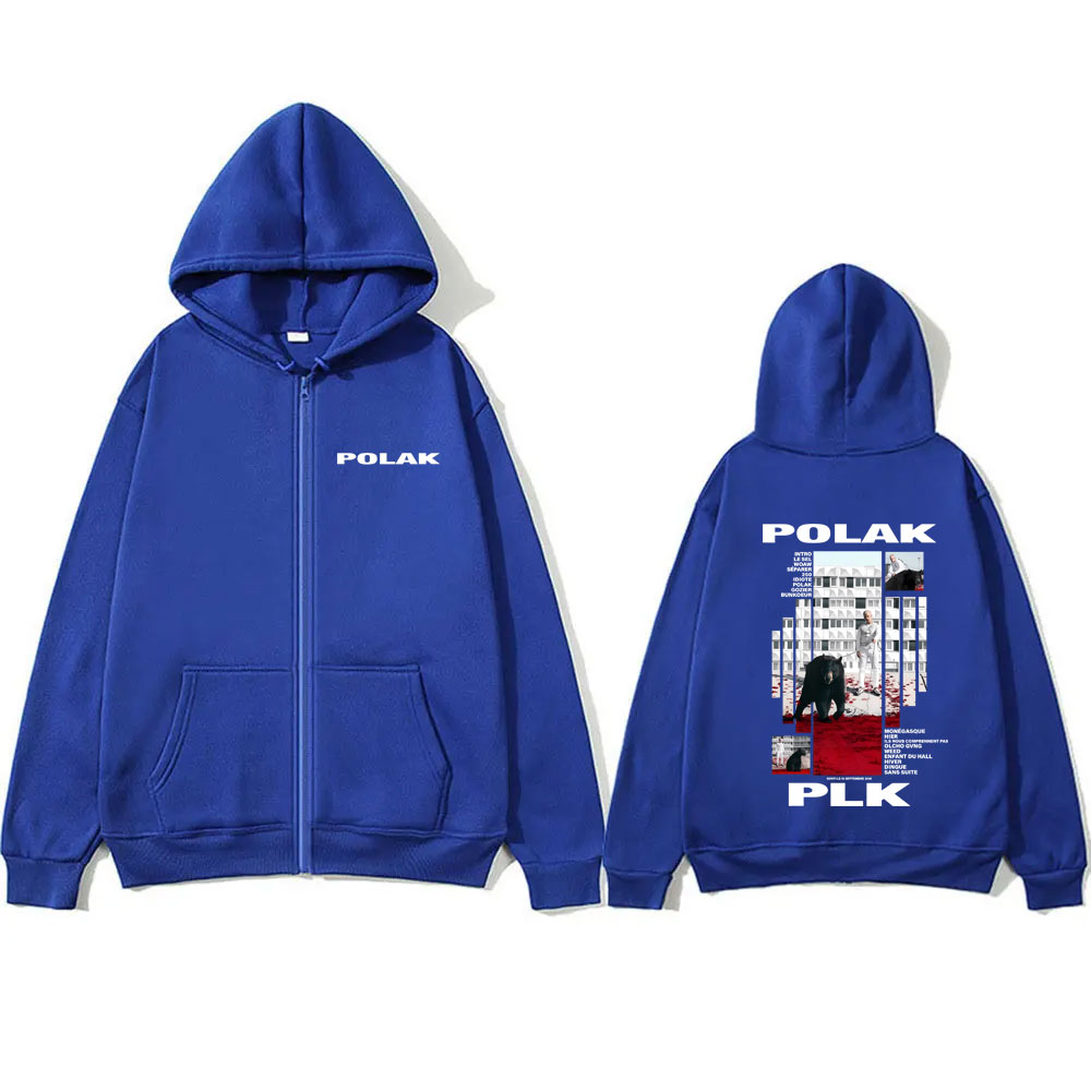 Rapper Plk Polak Print Zipper  - Vintage Fashion Pop Up 评论和价格