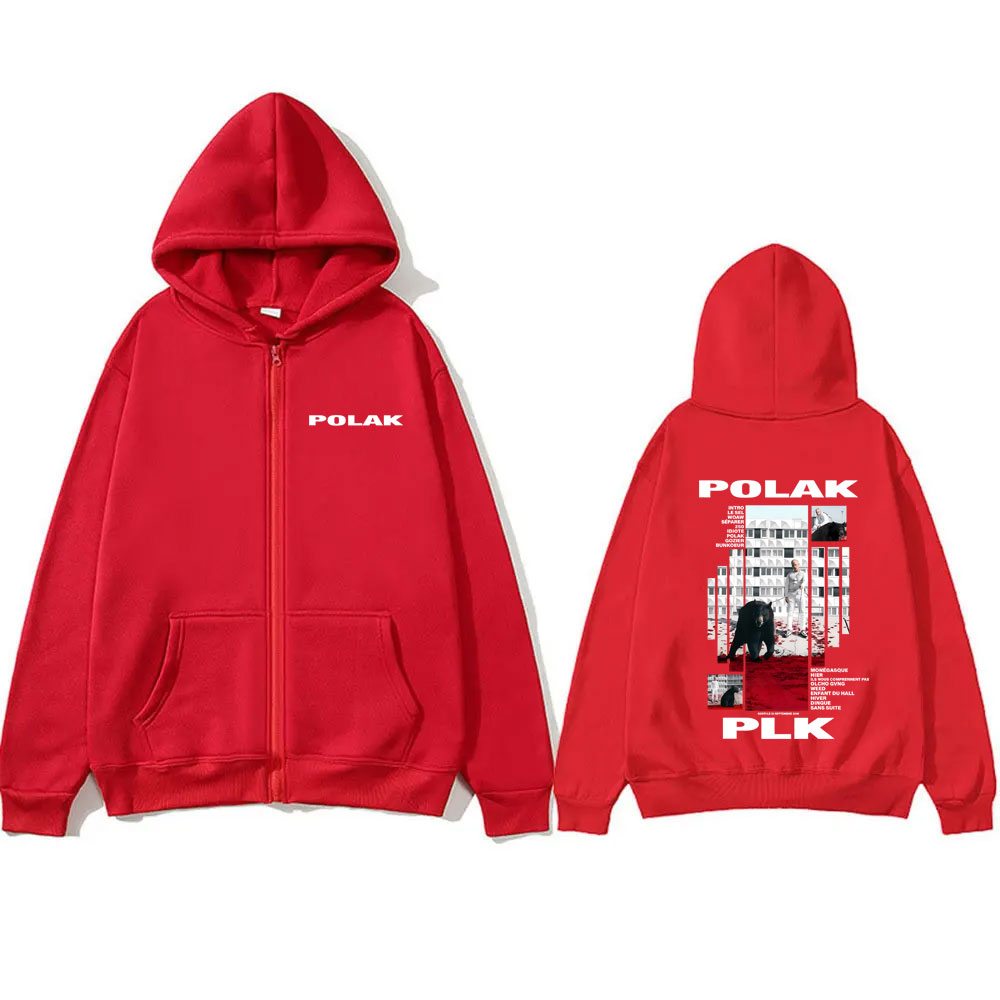Rapper Plk Polak Print Zipper  - Vintage Fashion Pop Up 评论和价格