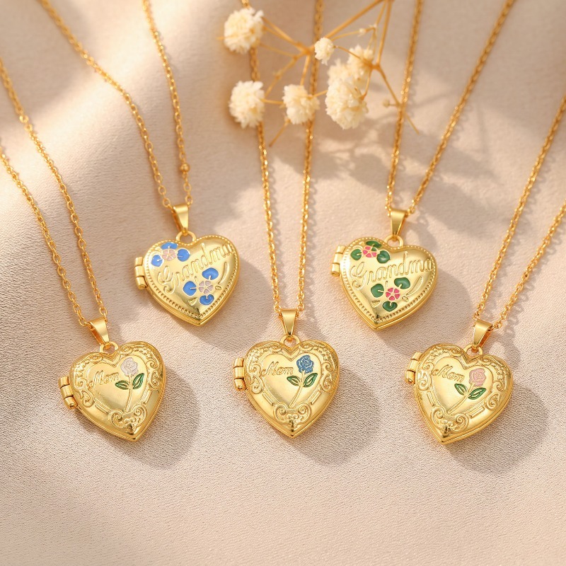 Vintage Heart Locket Necklace  - Vintage Fashion Meaning 评论和价格