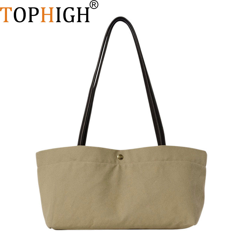 TOPHIGH New Vintage Canvas Tot - Vintage Fashion Old Money 评论和价格