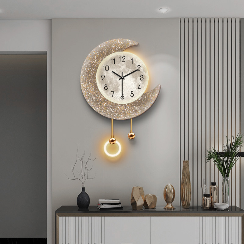 Y*-Luxury Nordic Wall Clocks V - Vintage Fashion Plates Toy 评论和价格