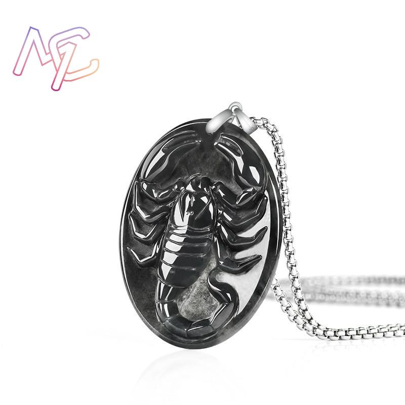 Myanmar Jadeite Scorpion Penda - Vintage Fashion For Women 评论和价格