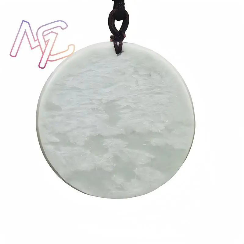 Natural Real Jade Flower Penda - Vintage Fashion 评论和价格