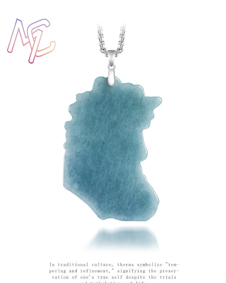 Myanmar Jadeite Priest Pendant - Vintage Fashion 评论和价格