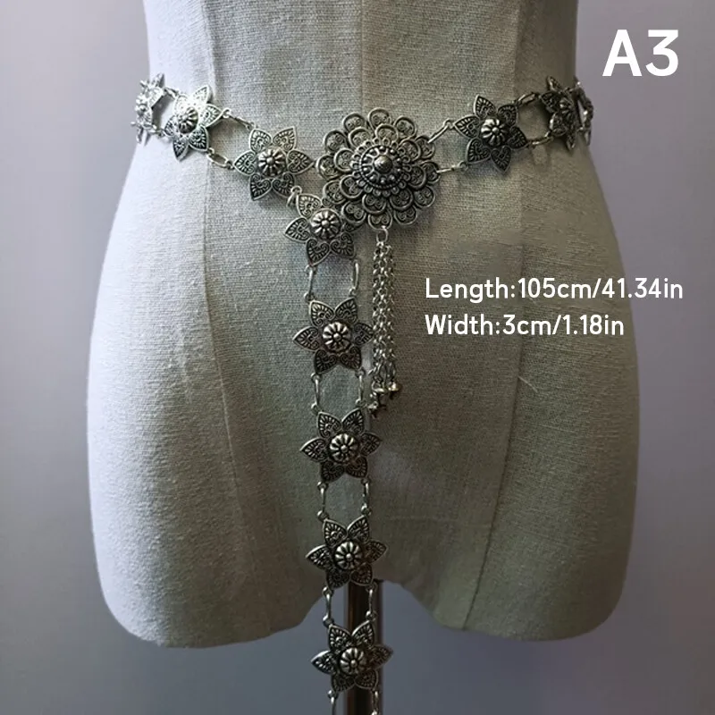 1PC Metal Thailand Waist Chain - Vintage Fashion Ai 评论和价格