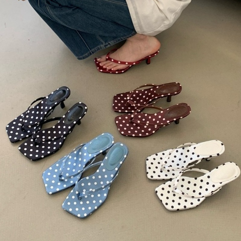 Fashion Slip On Sandals Retro  - V Vintage Fashion 评论和价格