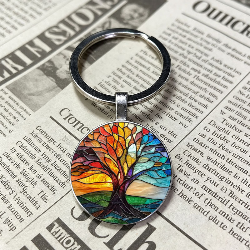 Vintage Mosaic Print Tree of L - Vintage Fashion Meaning 评论和价格
