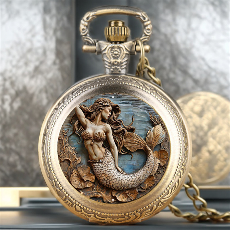Vintage Cool Pocket Watch Merm - Vintage Fashion Labels 评论和价格